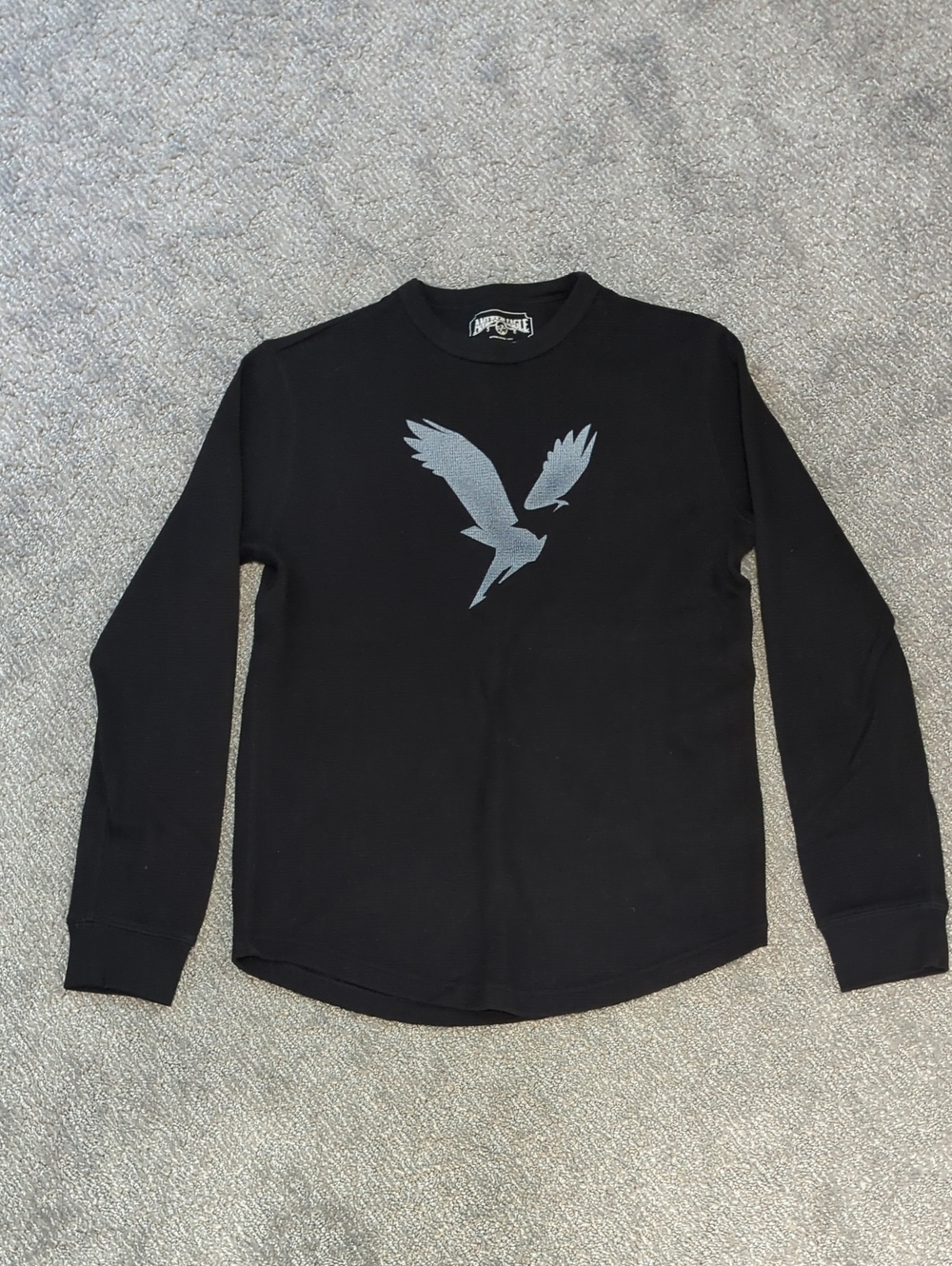 American Eagle Outfitters Black Long Sleeve Shirt